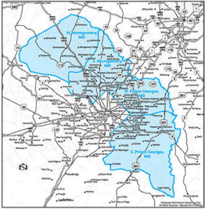 Maryland Service Map